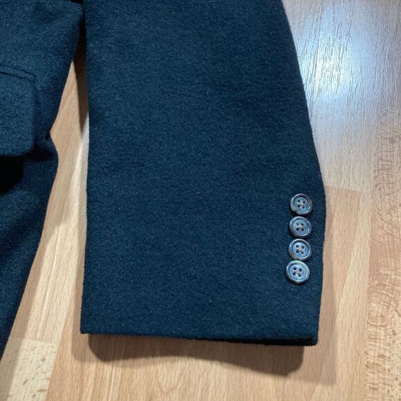 JOS. A. Bank • Black Camel Hair Suit Coat (Men's Sz 44PS) EUC Jacket - Picture 5 of 7